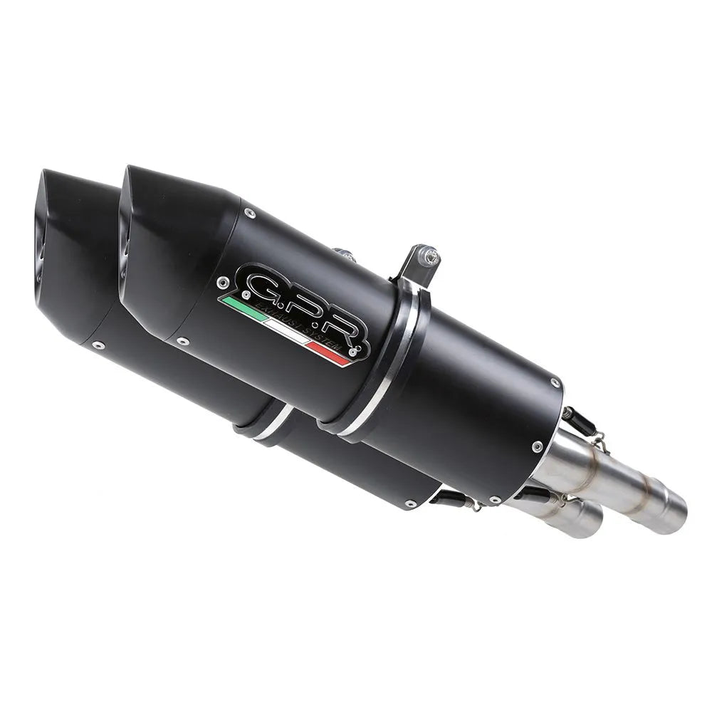 GPR Exhaust Systems Furore Dual Suzuki GSX 1400 01-07 Homologated Slip On Muffler