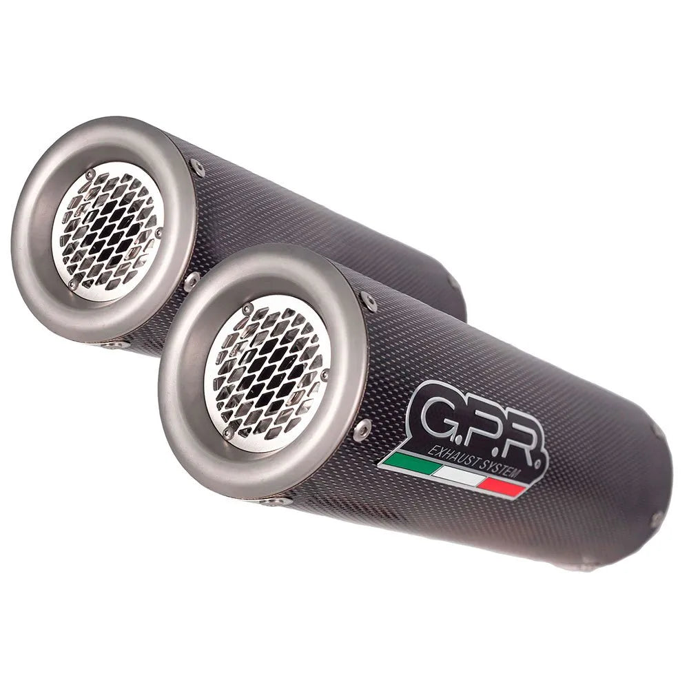 GPR Exhaust Systems M3 Poppy Ducati MonstER 696 08-14 Ref:D.75.M3.PP Stainless Steel Slip On Homologated Muffler