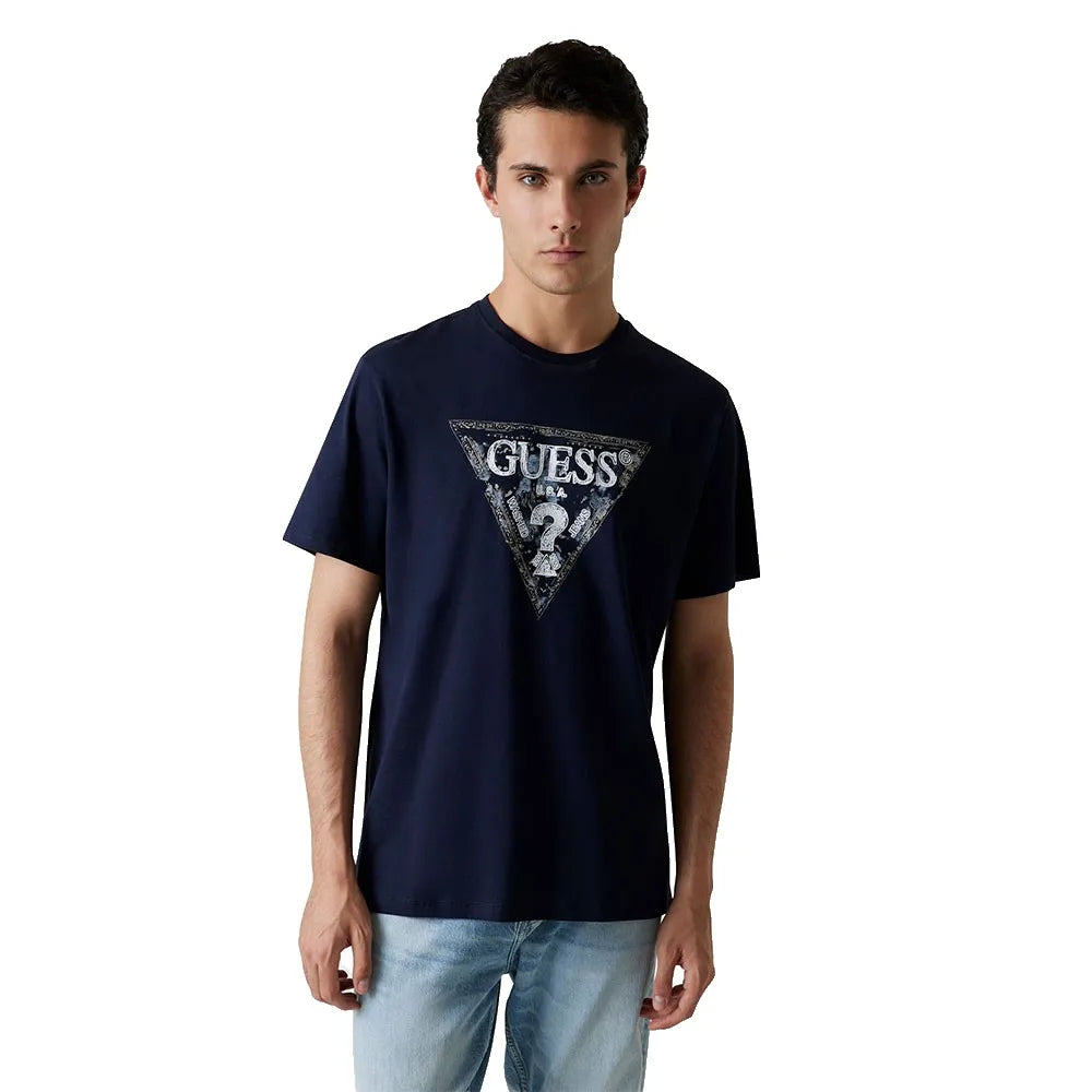 Guess Guetriangle short sleeve T-shirt