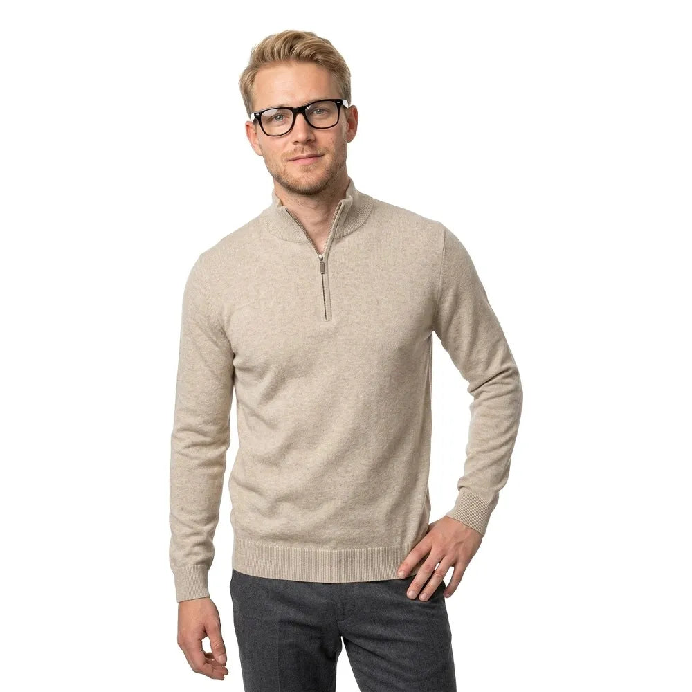 Hackett HM7000144 half zip sweater