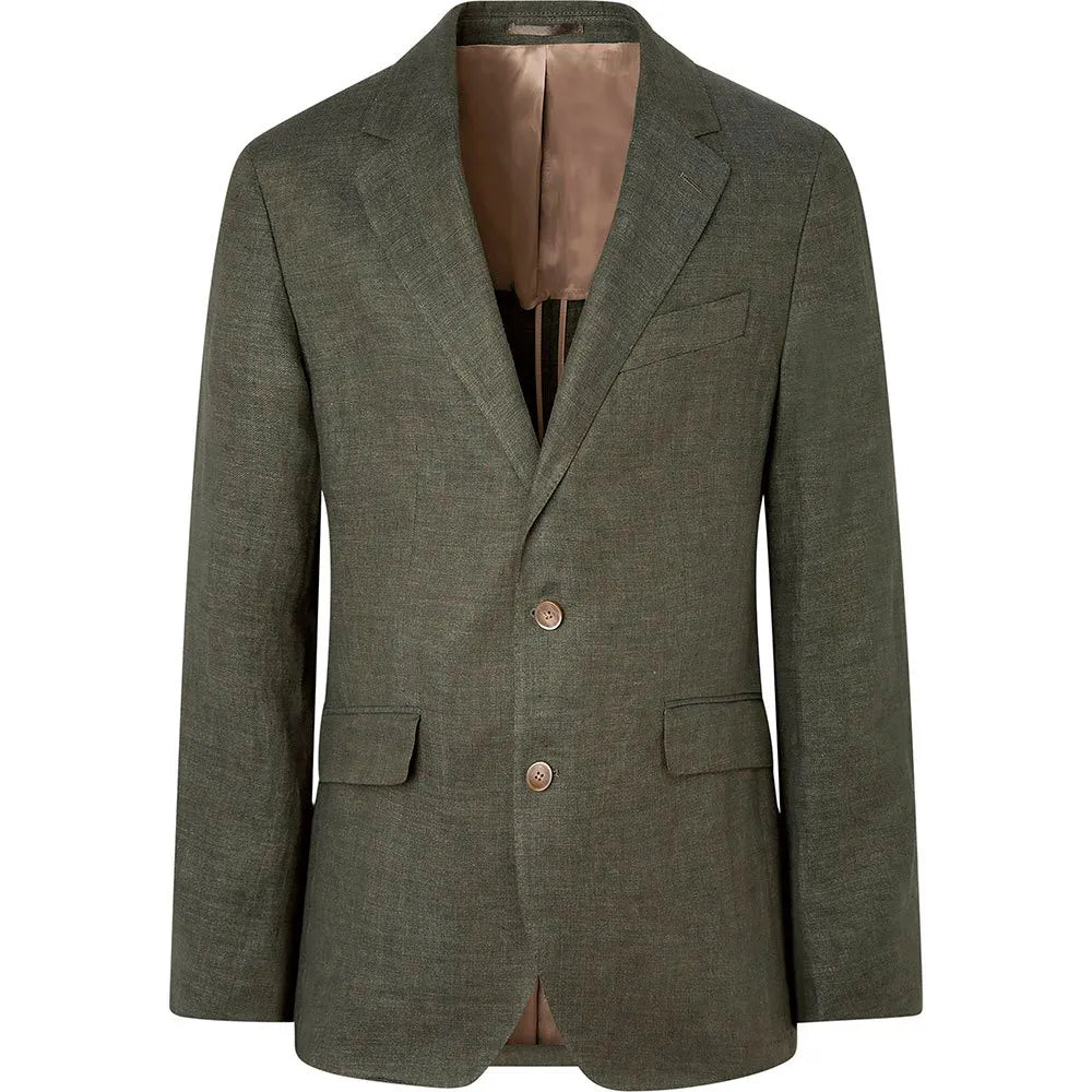 Hackett Linen Delave Hopsack jacket