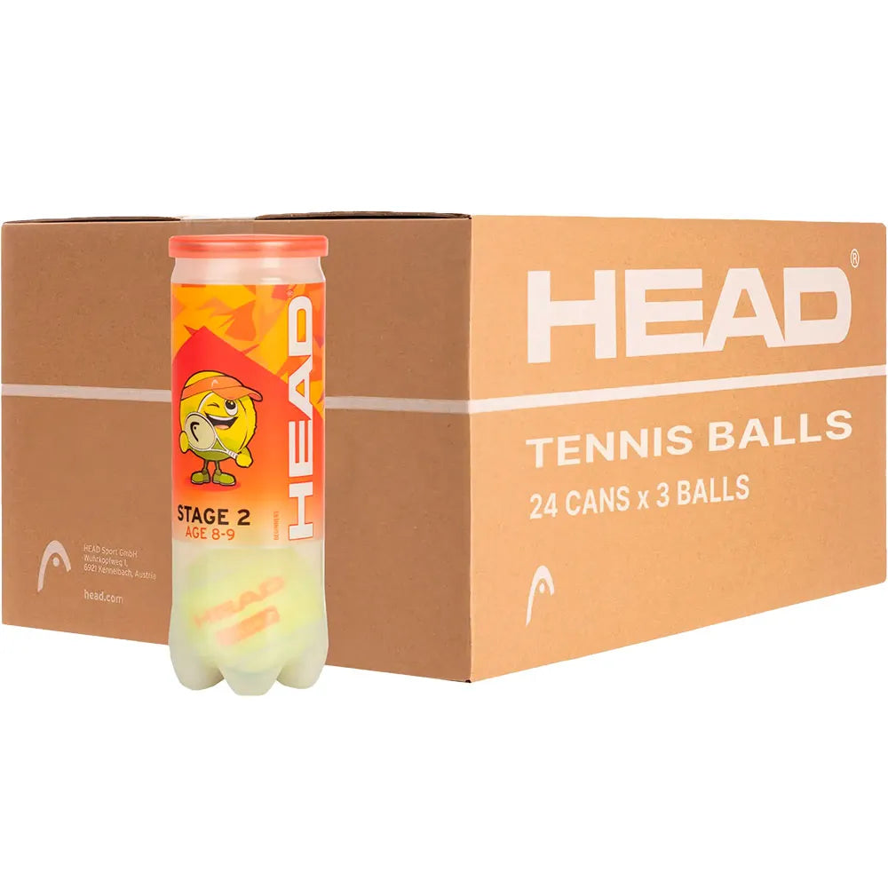 Head 3b head stage 2 orange Tennis Balls Box