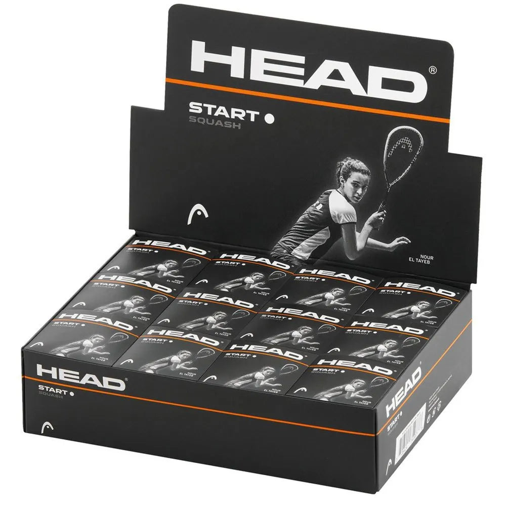 Head Start squash balls box