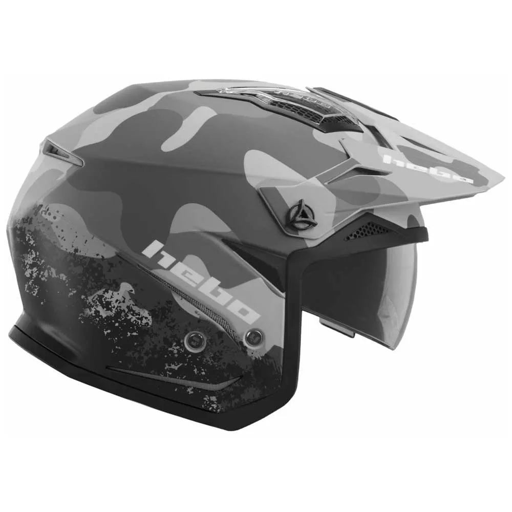 Hebo HTR-P01 V6 Camo open face helmet