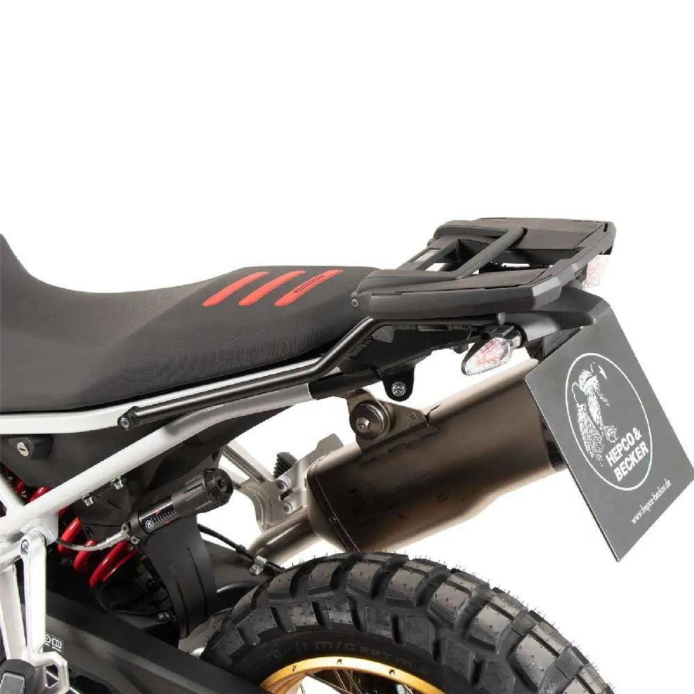 Hepco becker Easyrack BMW F 900 GS 2024 top case rear fitting