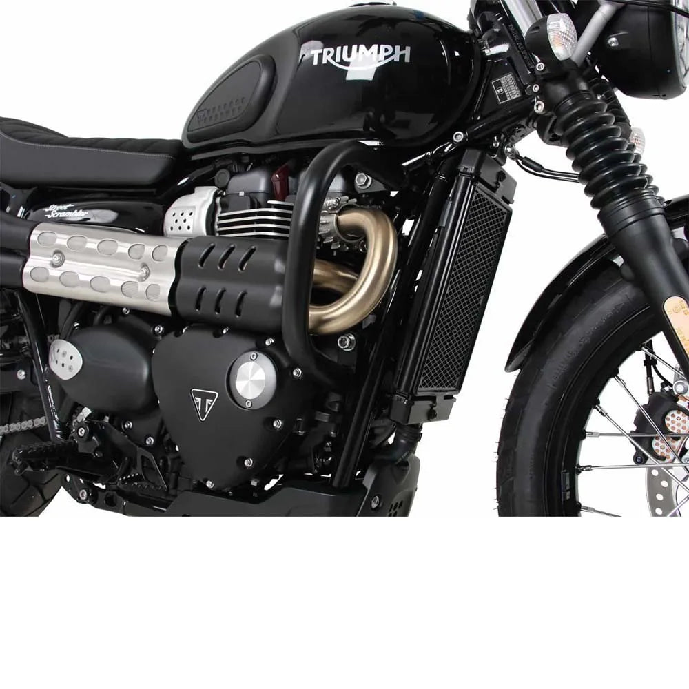 Hepco becker Triumph Street Srcambler 2017 tubular engine guard