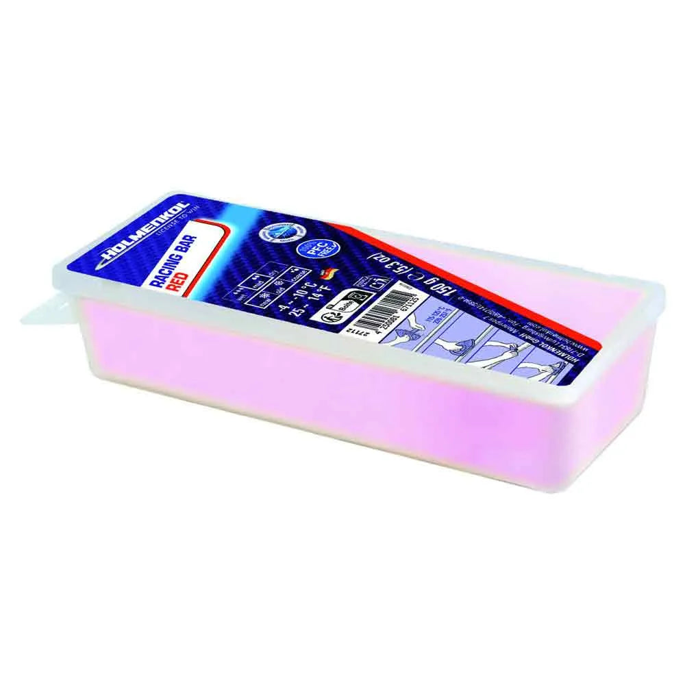 Holmenkol Racing red -4°C/-10°C 150gr wax