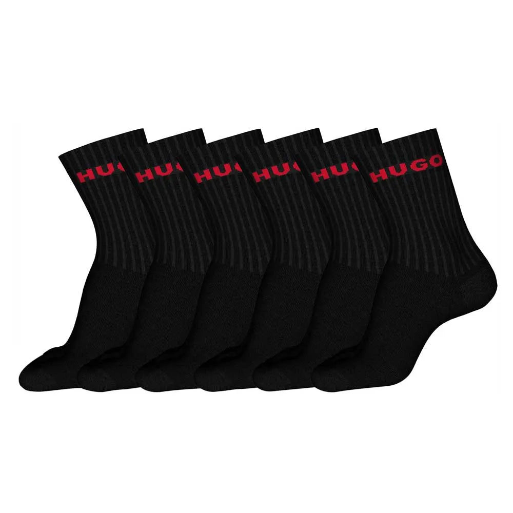HUGO 50510187 RED socks 6 pairs