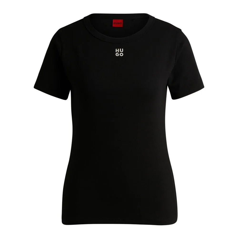 HUGO Deloris 10258222 RED short sleeve T-shirt