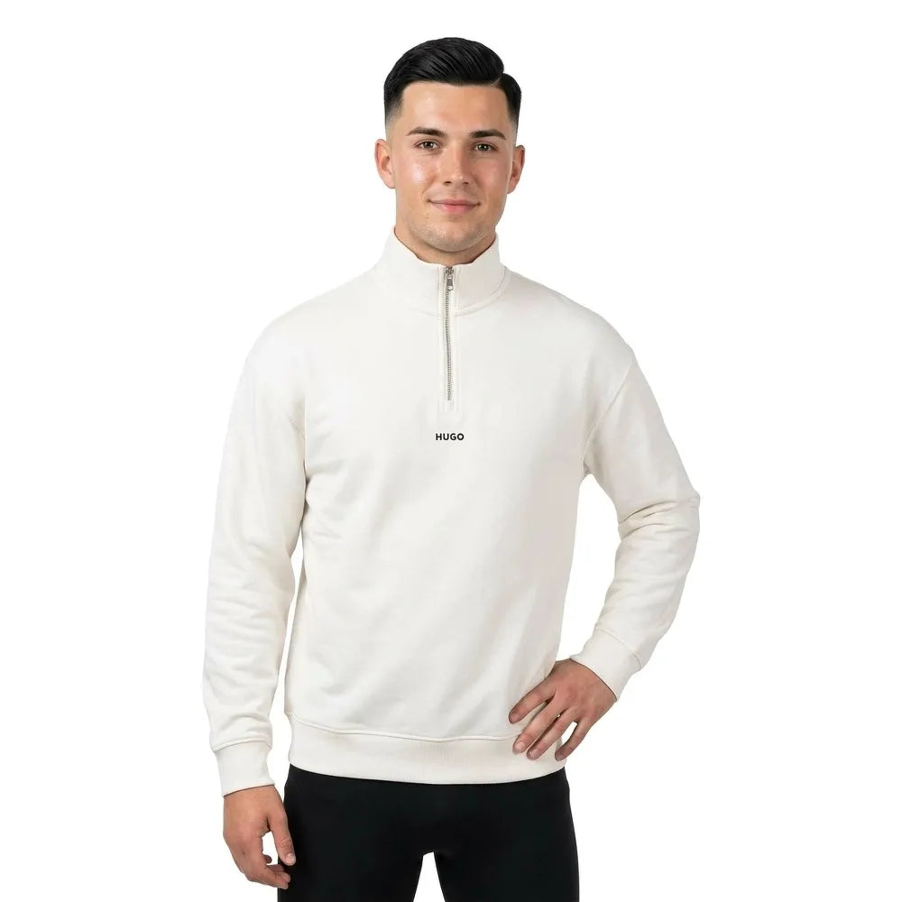 HUGO Durty244 10249110 RED half zip sweatshirt
