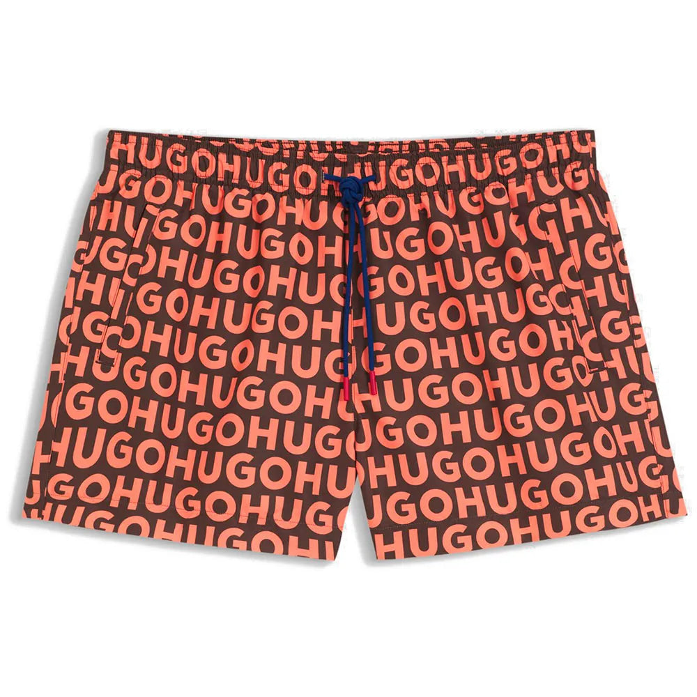 HUGO Kaly 10281180 RED swimming shorts