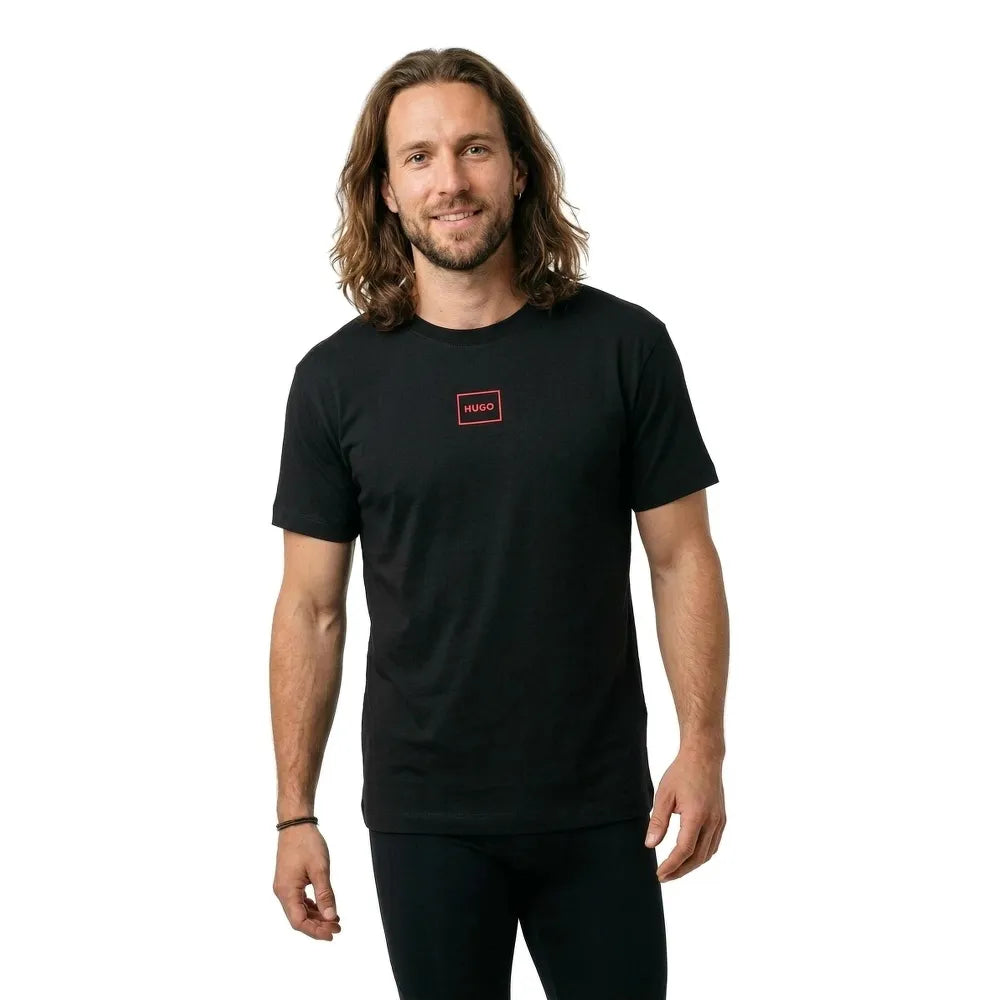 HUGO Laze 10261152 RED short sleeve T-shirt
