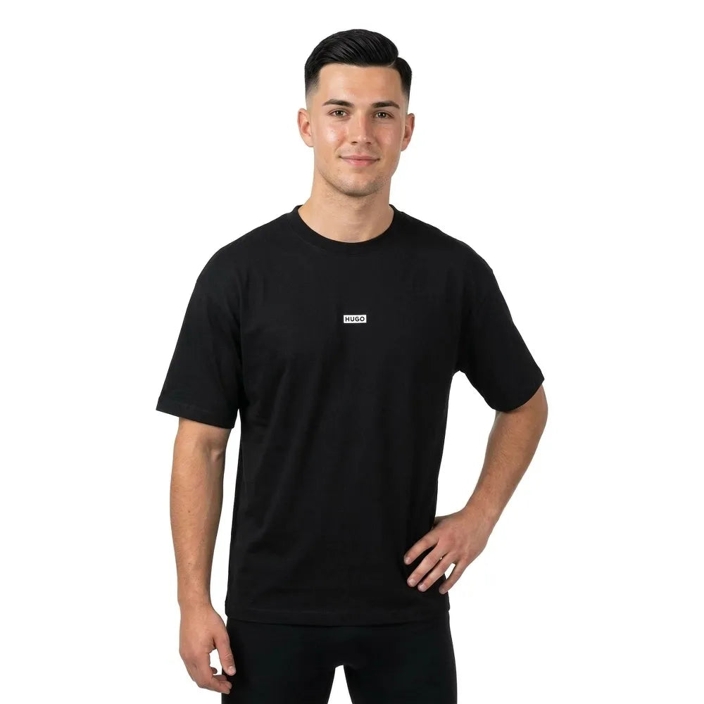 HUGO Nalono 10250555 BLUE short sleeve T-shirt