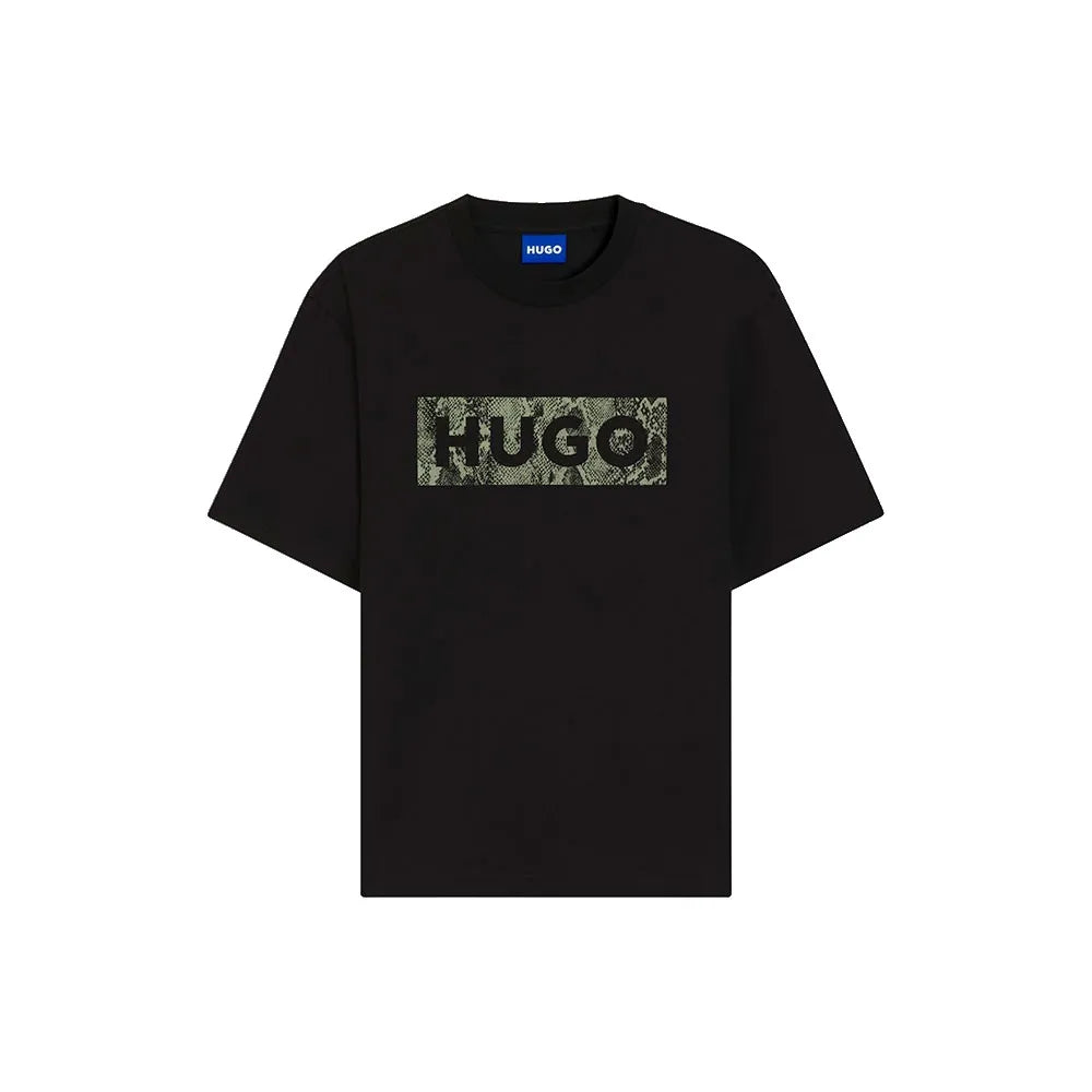HUGO Nerpient 10258299 BLUE short sleeve T-shirt