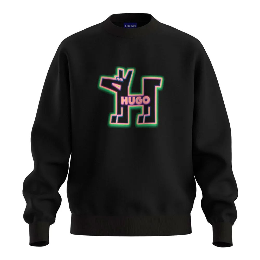HUGO Newirex 10273008 01 BLUE sweatshirt