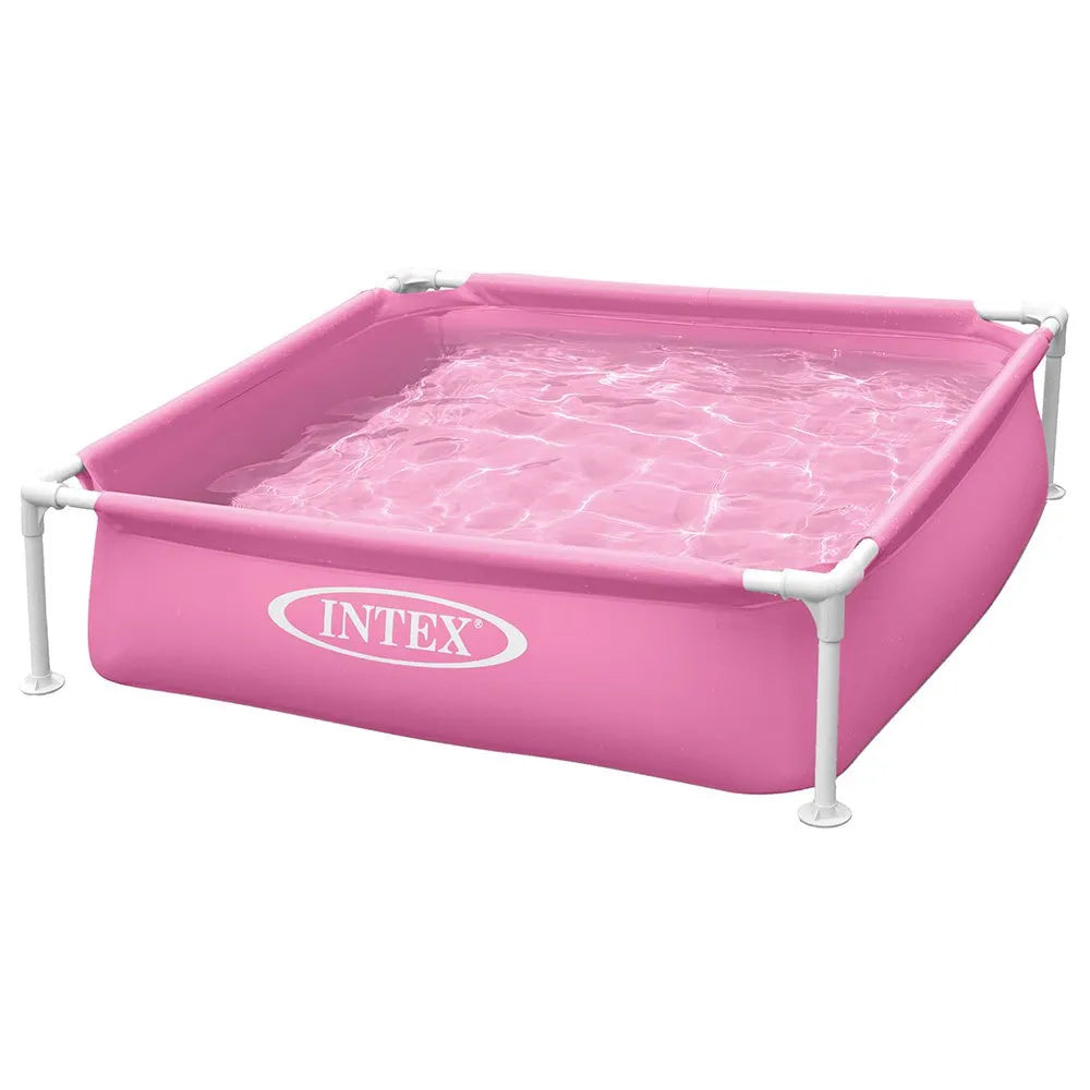 Intex Steel Square Frame Above Ground Pool 122x122x30 cm