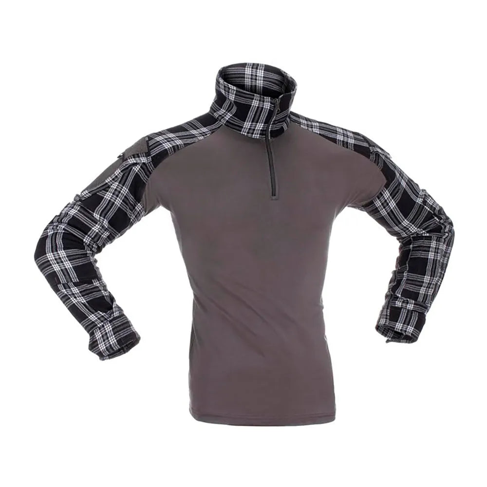 Invadergear Flannel Combat long sleeve T-shirt