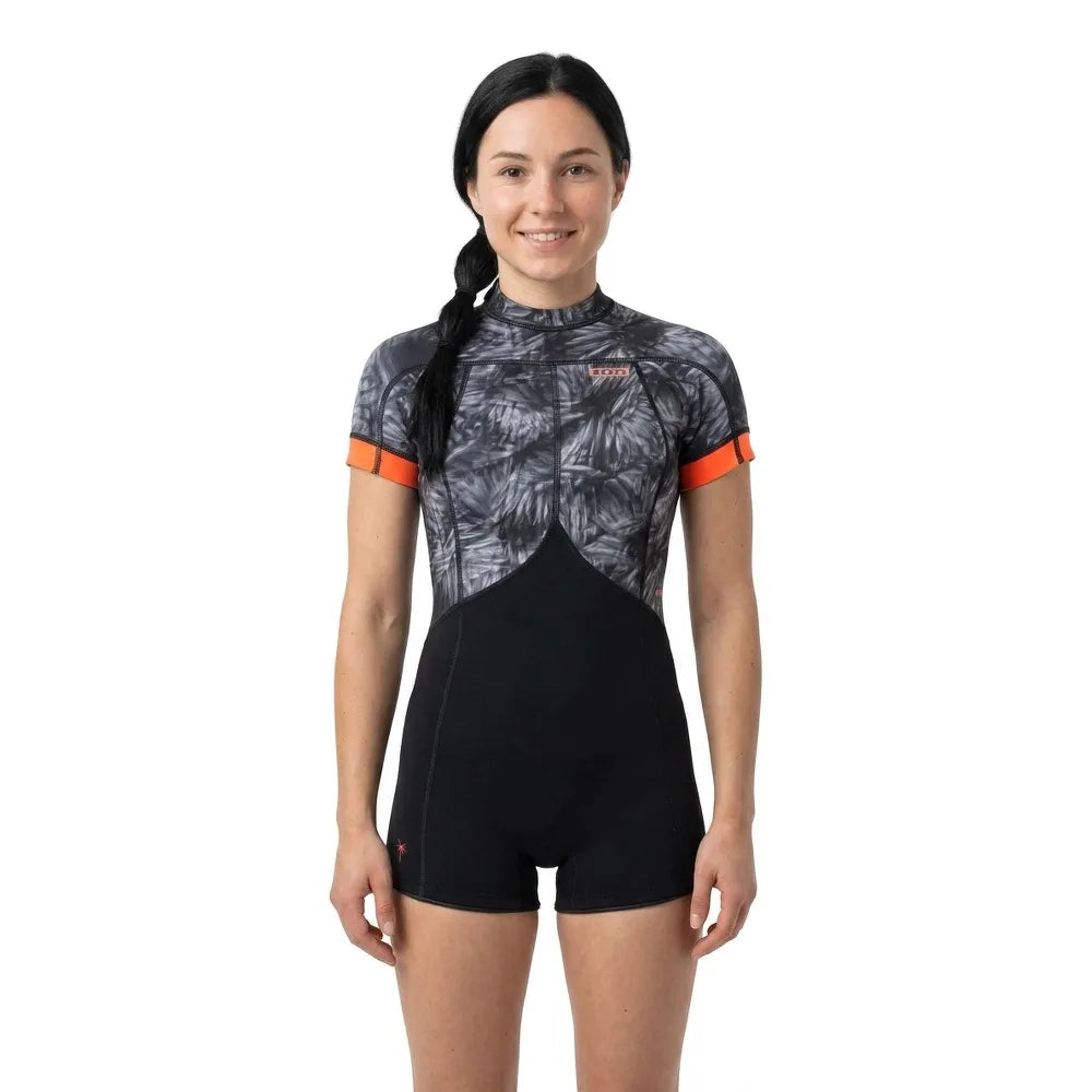 ION Amaze 2.5 mm woman short sleeve back zip shorty