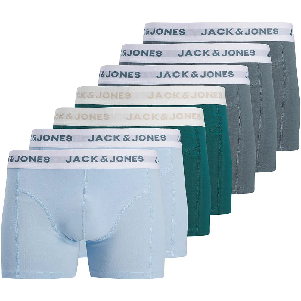 Jack & jones Dean Solid Trunks boxers 7 units