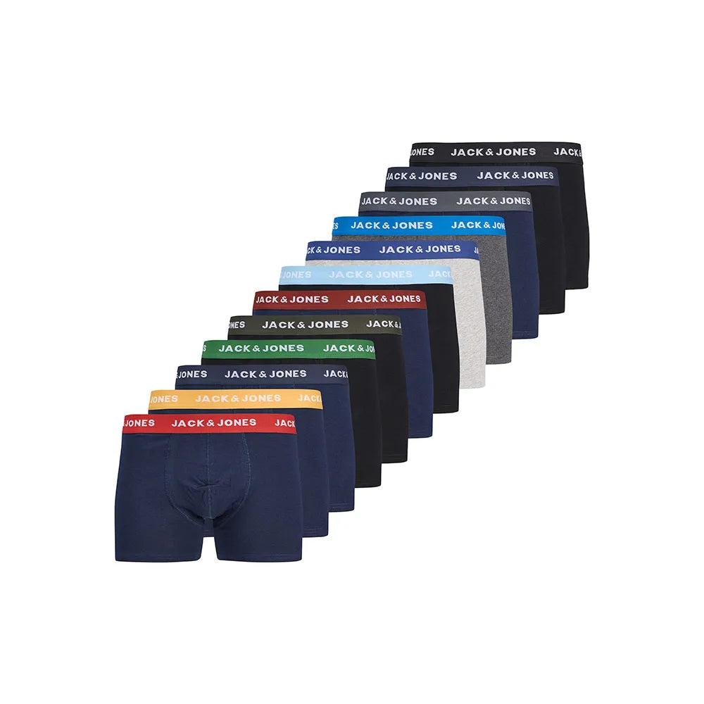 Jack & jones Solid boxers 12 units