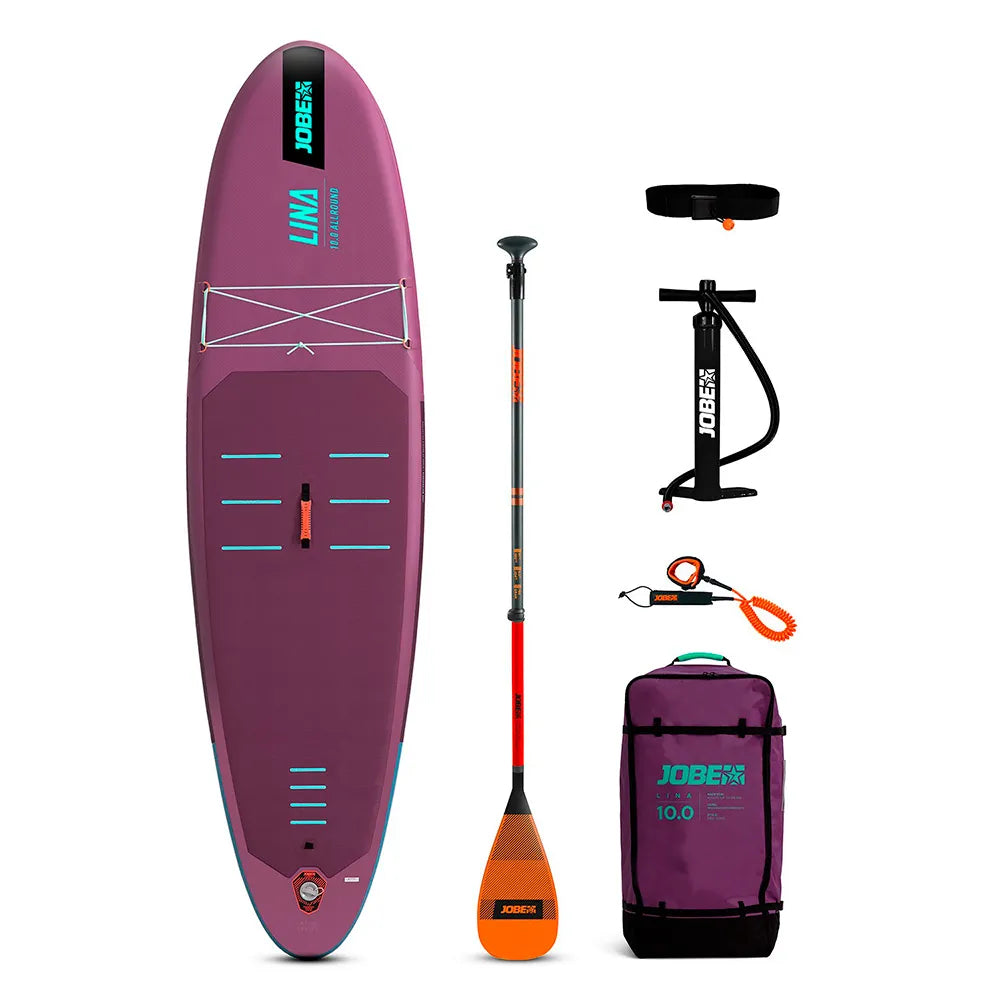 Jobe Aero lina 10.0 inflatable paddle surf set