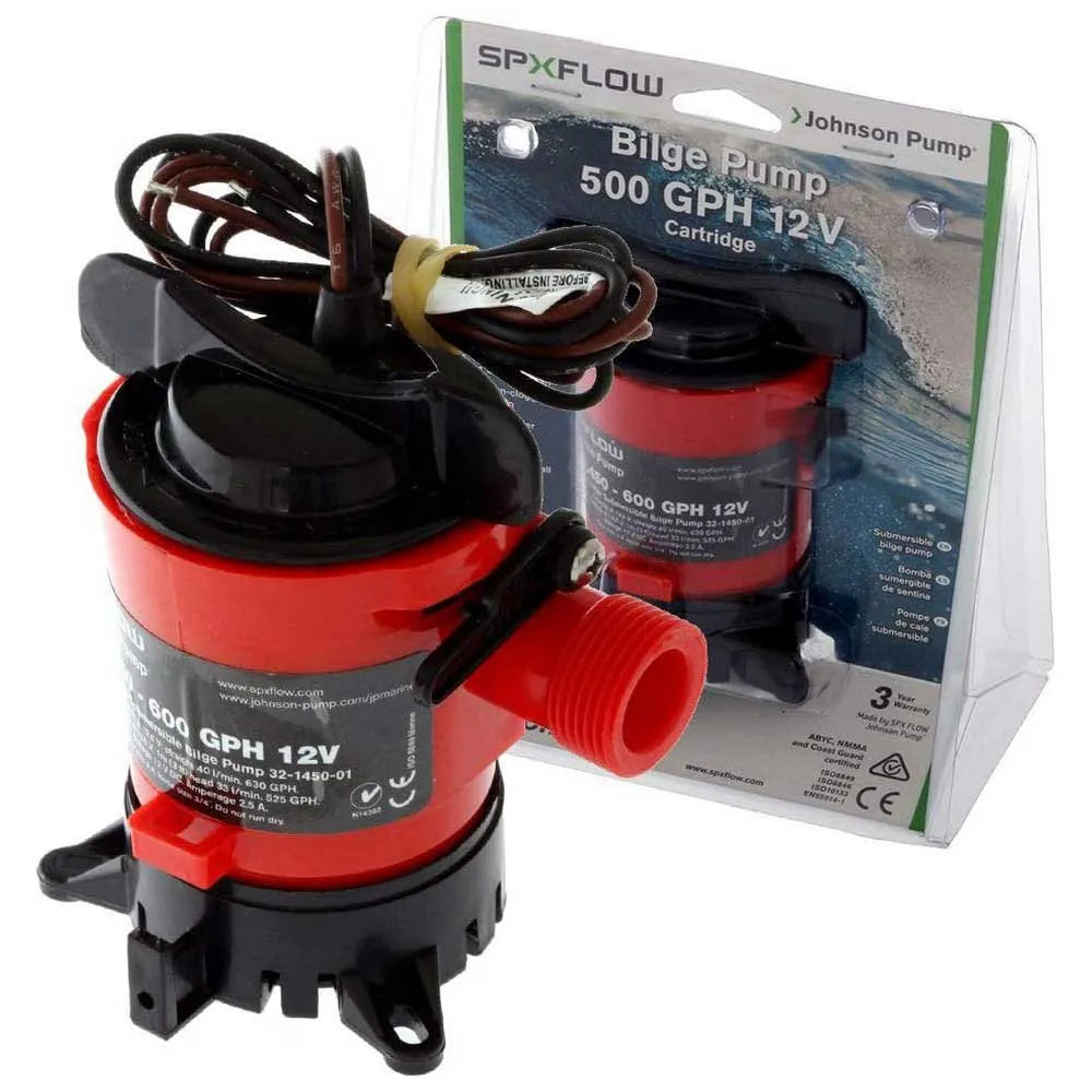 Johnson pump L650 50L/min Submersible Pump 17A 12V