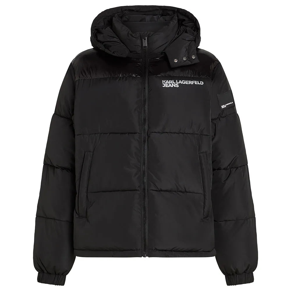 Karl lagerfeld jeans Logo padded jacket