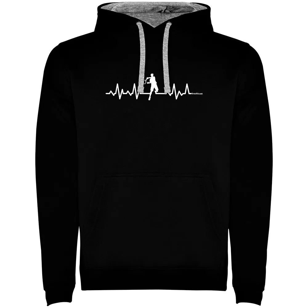 Kruskis Tennis Heartbeat Two-Colour hoodie