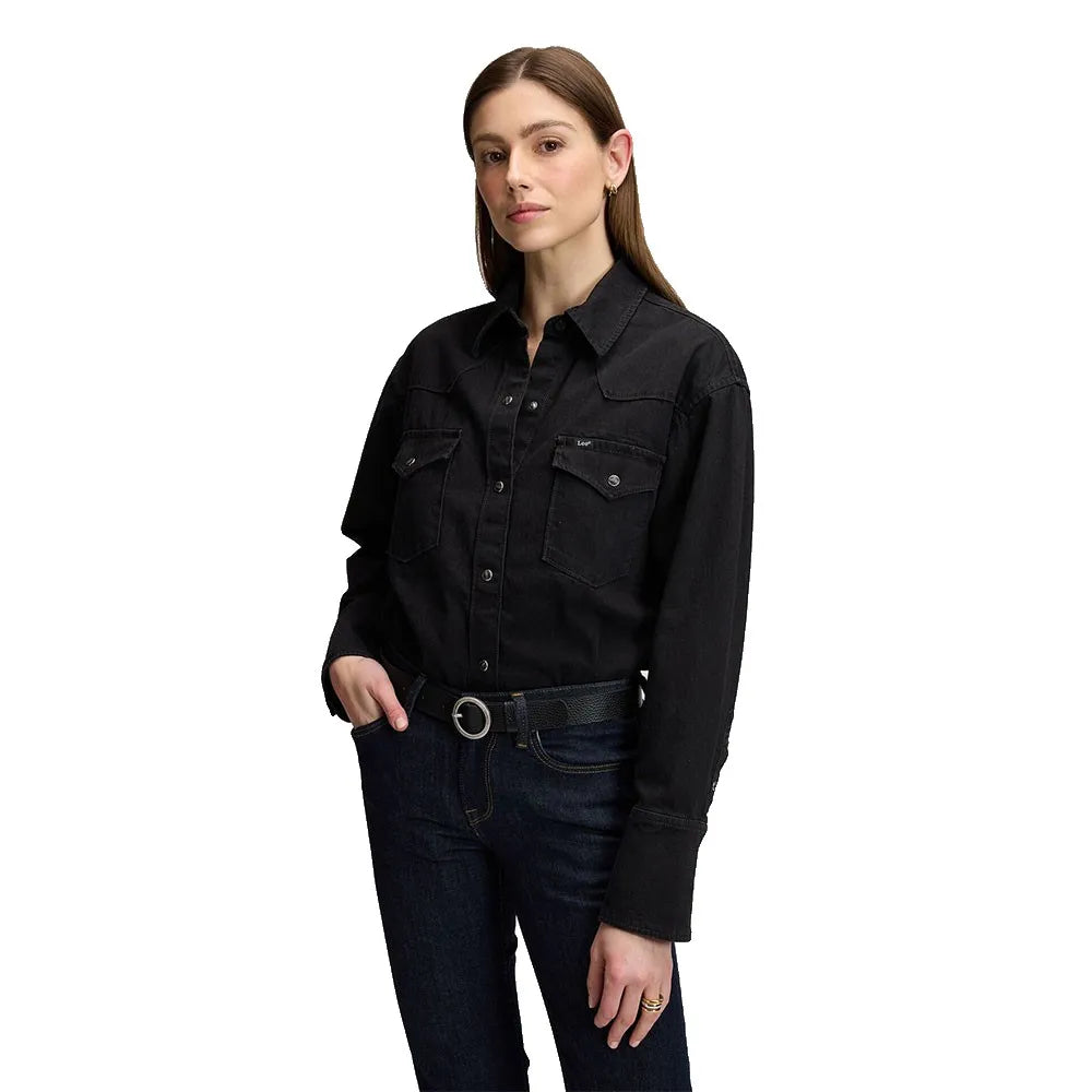Lee Essential Western Denim Relaxed Fit long sleeve shirt
