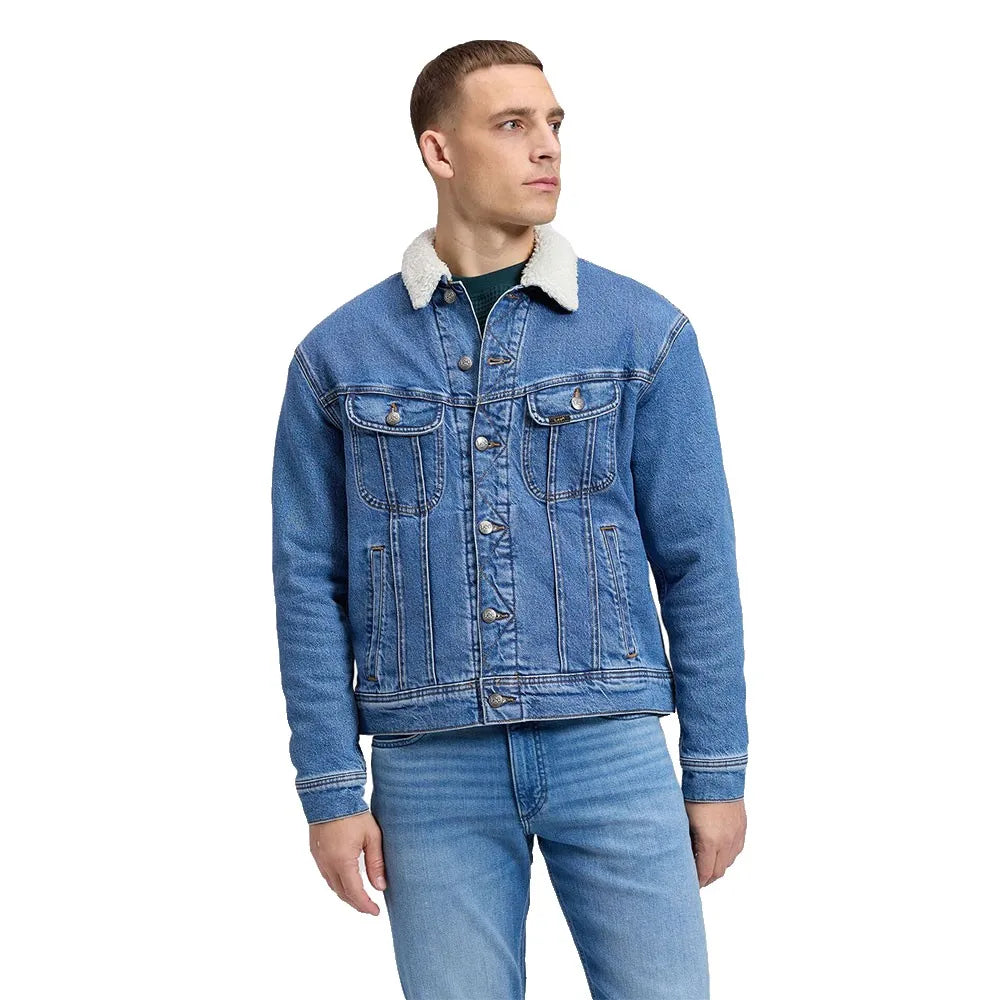 Lee Sherpa Relaxed Fit denim jacket