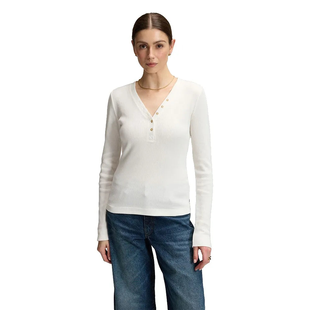Lee Waffle Henley Slim Fit long sleeve T-shirt