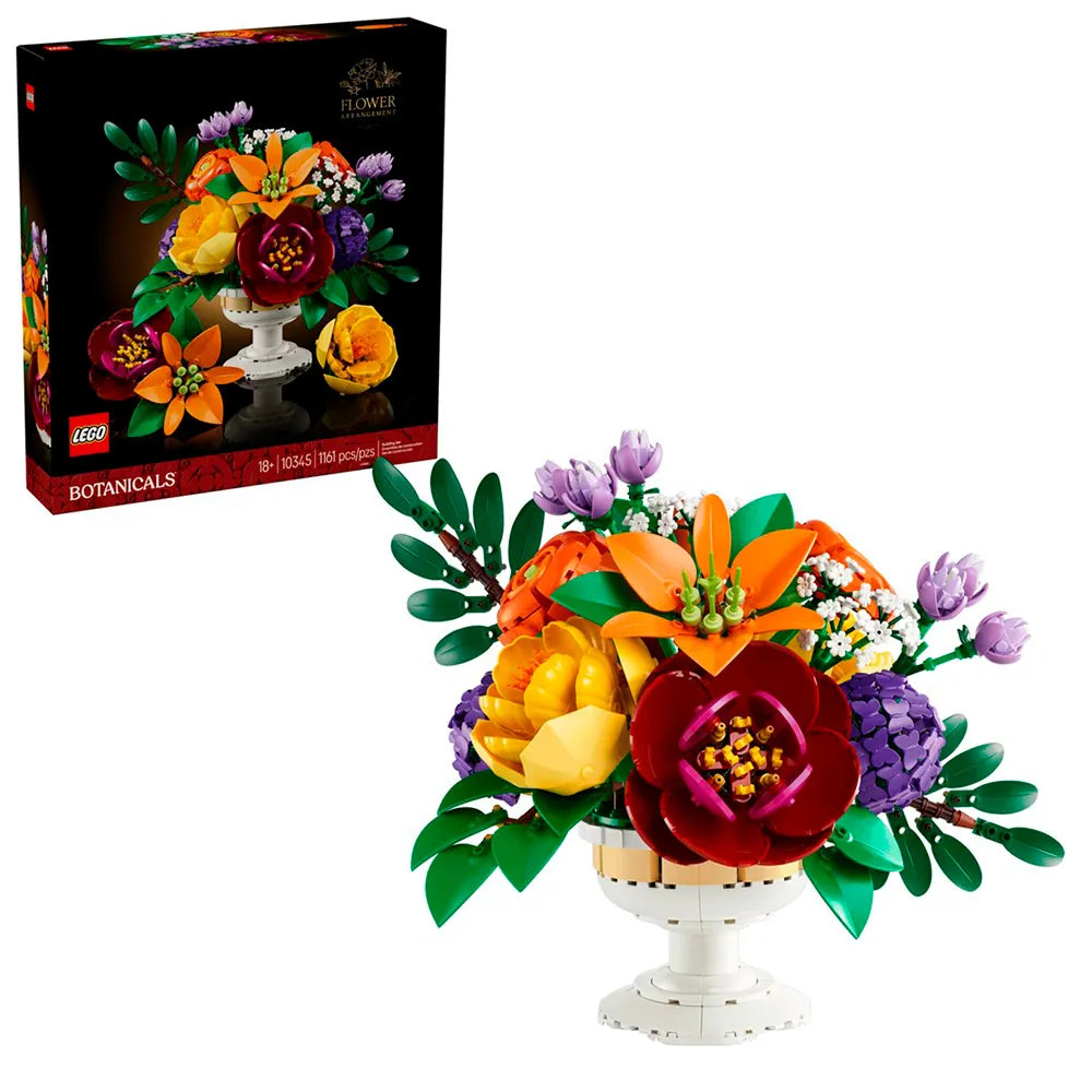 Lego Botanicals 10345 Flower Arrangement Construction Game