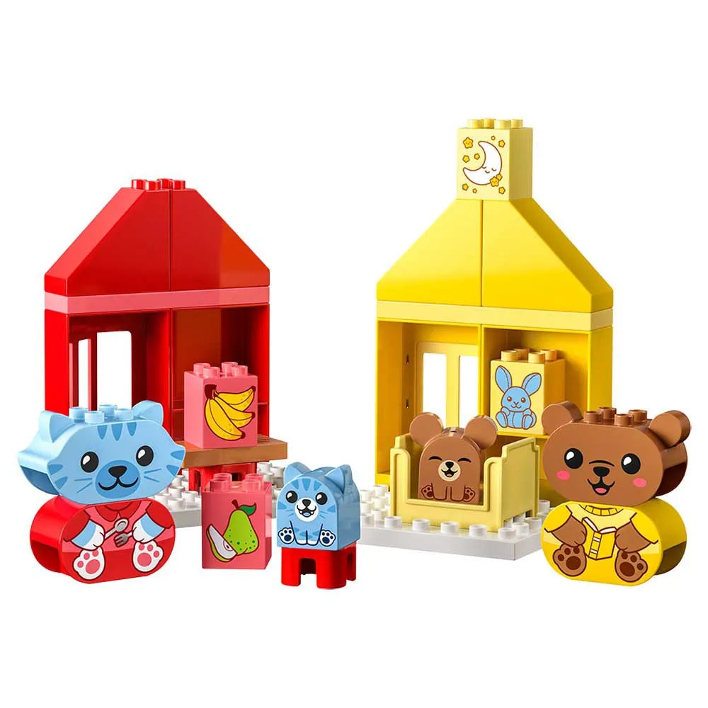 Lego Daily Routines: Eat And Sleep Construction Game