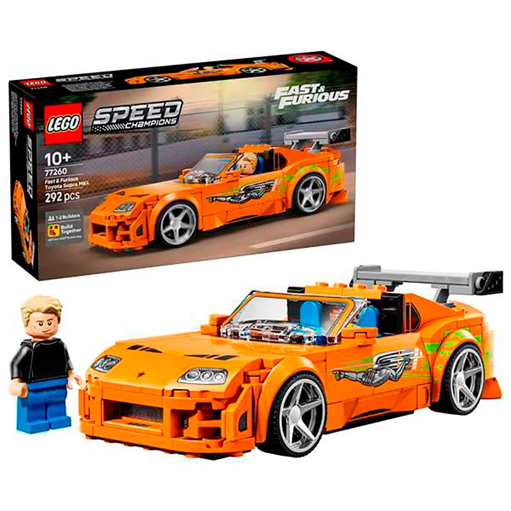 Lego Toyota Supra Mk4 Full Throttle Construction Game 292 pieces