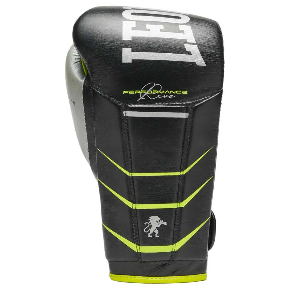 Leone1947 Revo Fluo Leather artificial boxing gloves