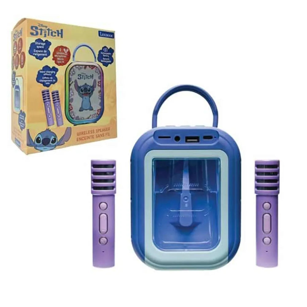 Lexibook Stitch Bluetooth Karaoke 2 Mics