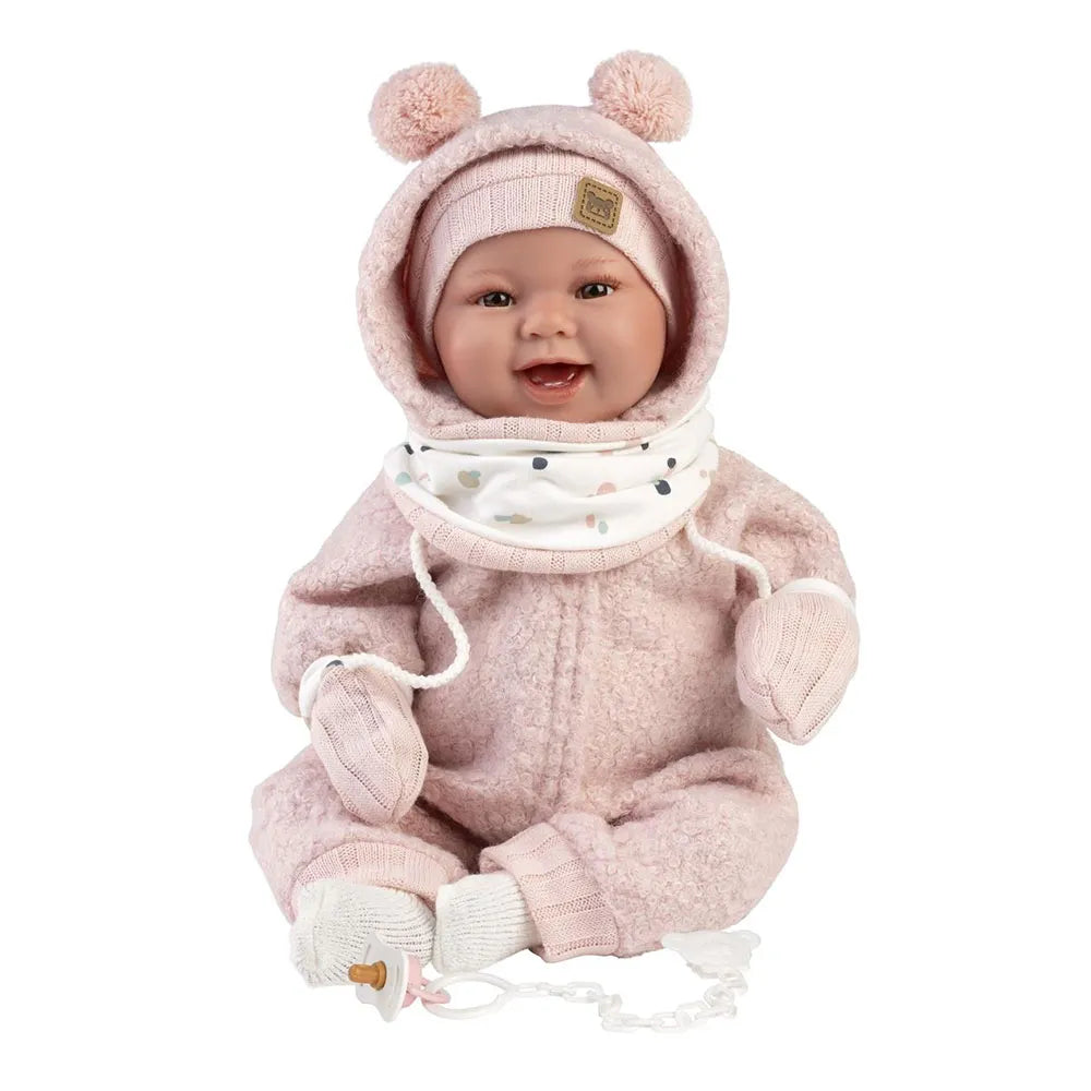 Llorens Tala Newborn Smiles Pacifier baby doll 44 cm