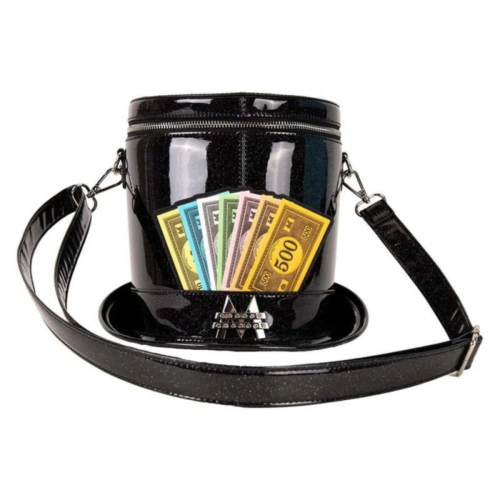 Loungefly Monopoly Top Hat shoulder bag