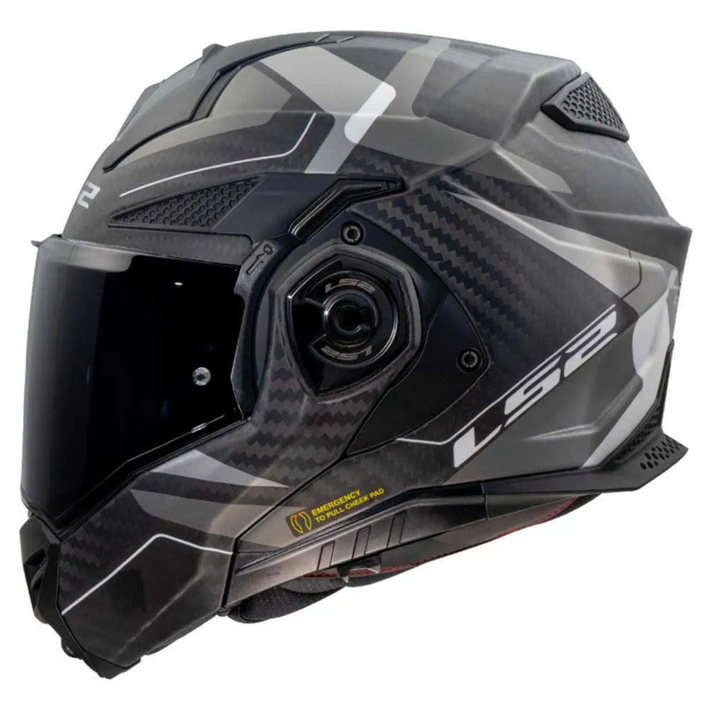 LS2 FF901 Advant X Carbon Horizon modular helmet