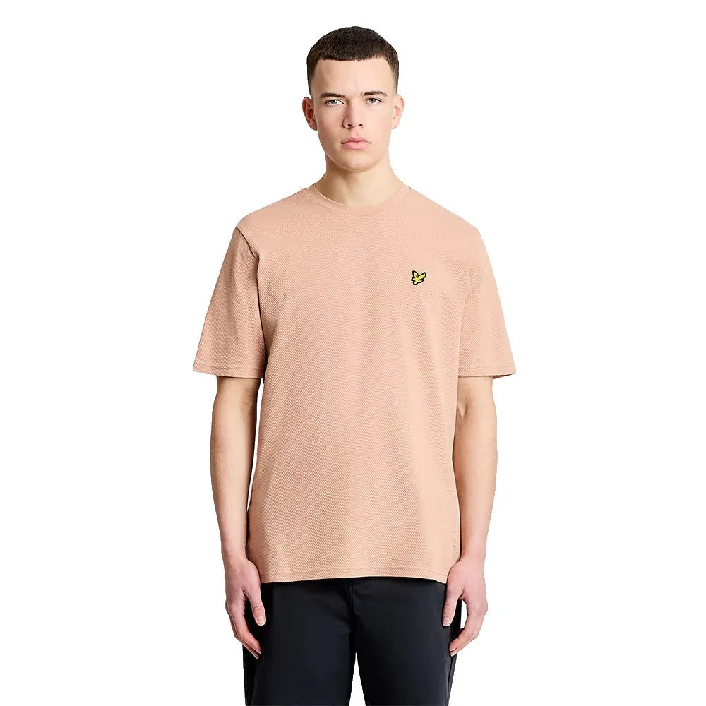 Lyle & scott Popcorn Jacquard short sleeve T-shirt