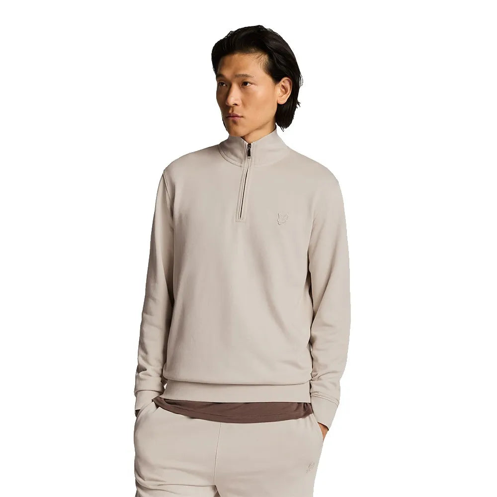 Lyle & scott Superfine half zip sweatshirt