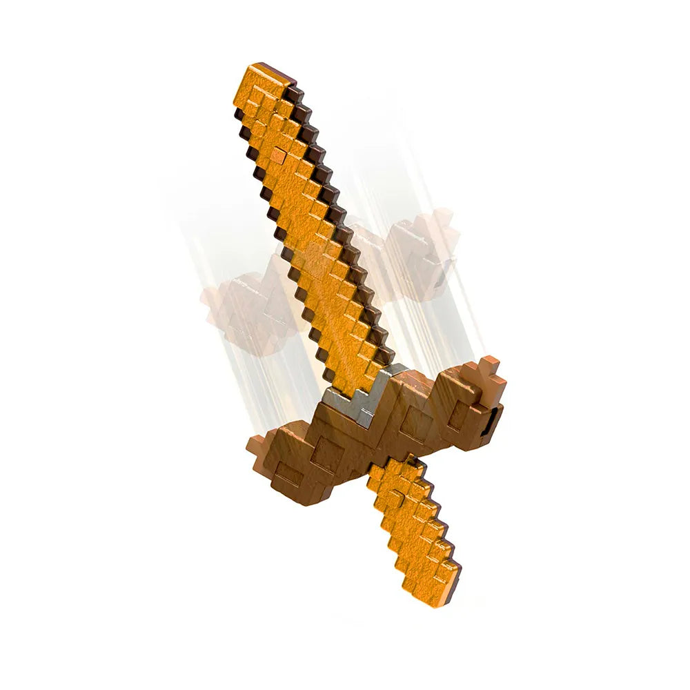 Mattel Minecraft Sword-Pickaxe Transformation Figure