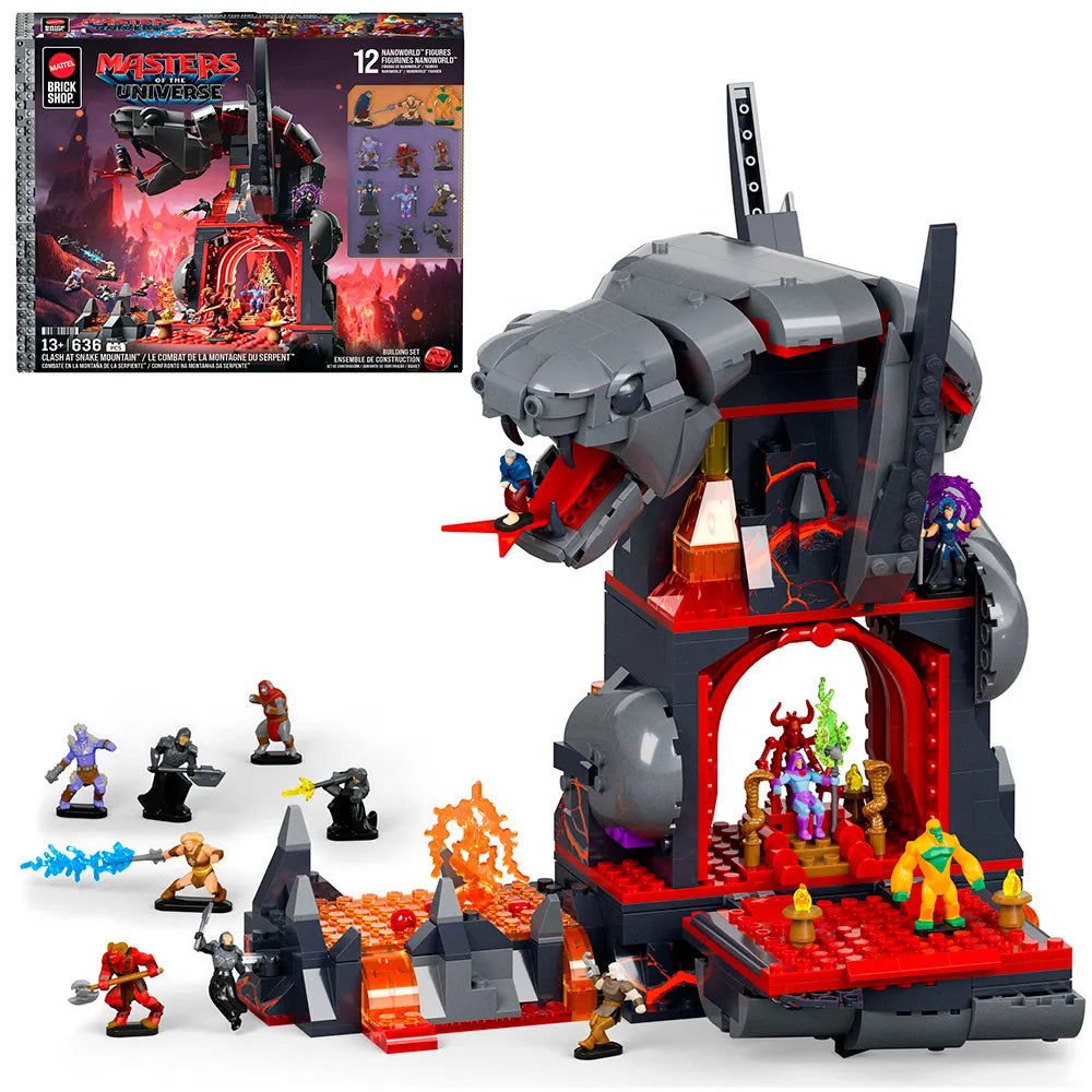 Mattel Reptile Construction Game 636 pieces