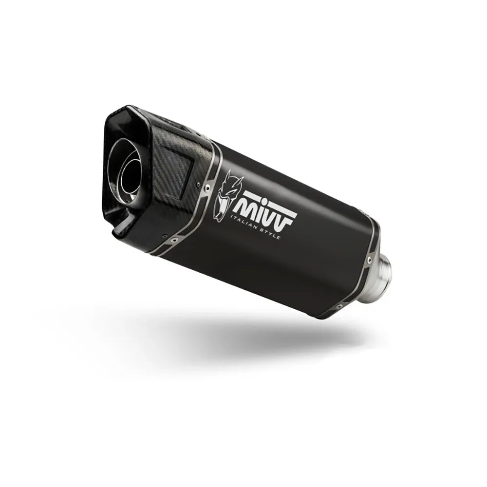 Mivv 2X1 SR-1 Black Suzuki GSX-8R/GSX-8S 2025-26 Homologated Full Line System