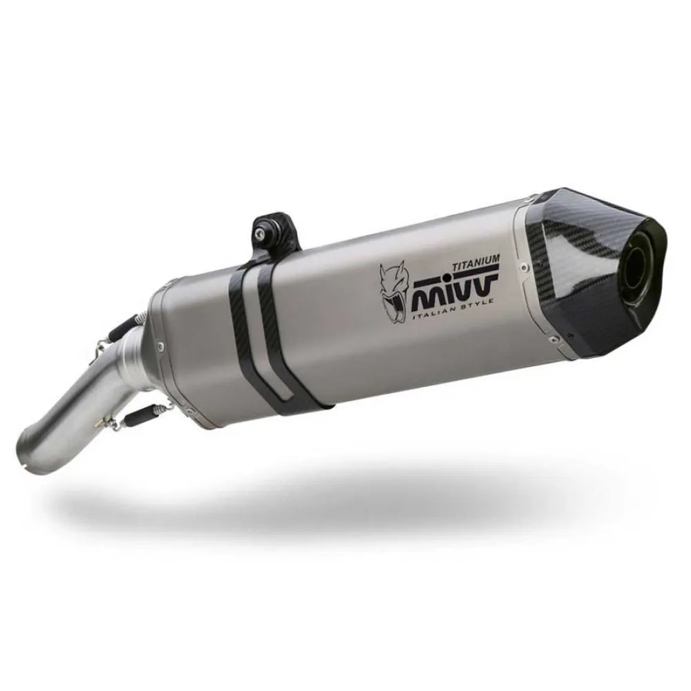 Mivv Speed Edge BMW R 1200 GS/Adventure 2008-09 B.004.LGS Homologated Slip On Muffler