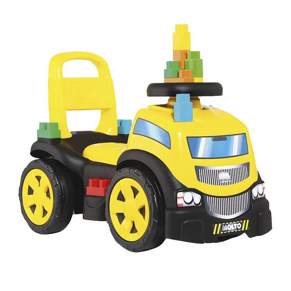 Molto Treadpacks Truck With 10 Blocks Mountable Vehicle