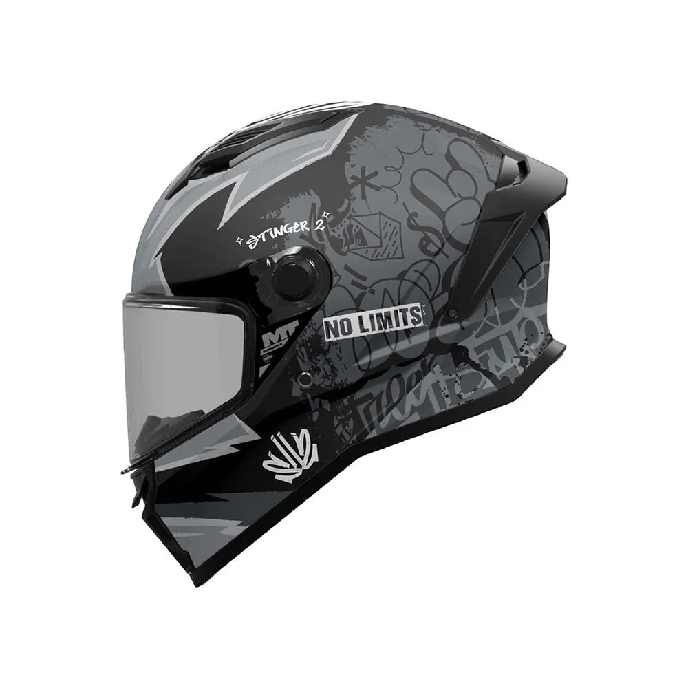 MT Helmets Stinger 2 Tagger full face helmet