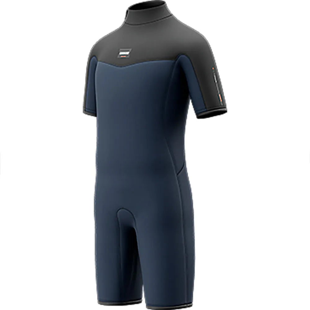Mystic Star 3/2 mm fl junior short sleeve back zip shorty