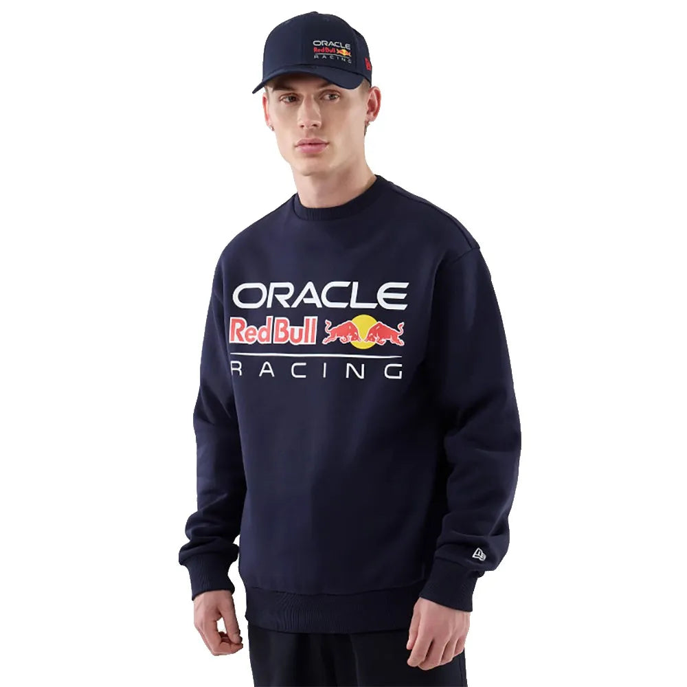 New era Logo Oversize Crewneck Red Bull F1 sweatshirt