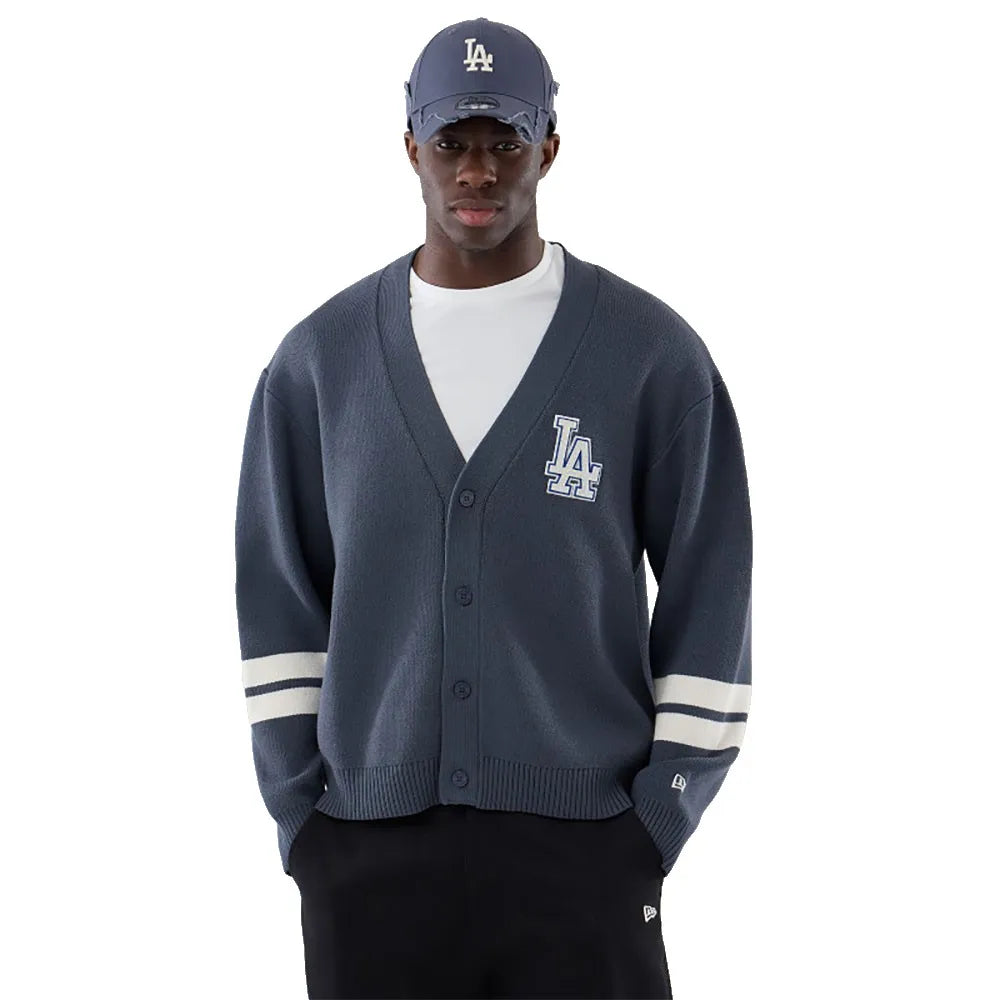 New era MLB Knit Los Angeles Dodgers cardigan